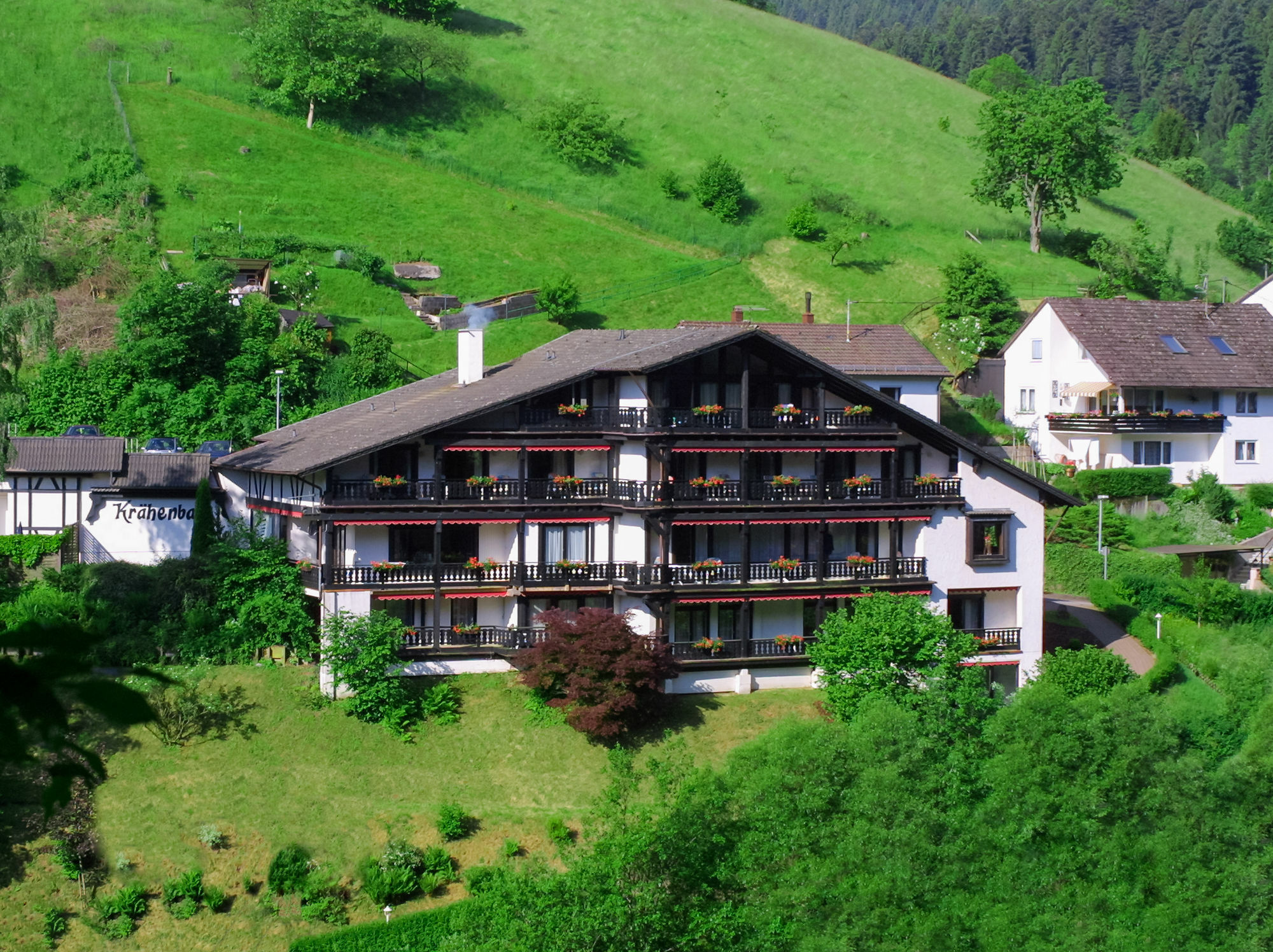 Kraehenbad Hotel Alpirsbach Exteriör bild